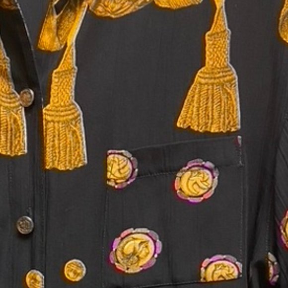 Carole Little Vintage Blouse - Picture 4 of 4